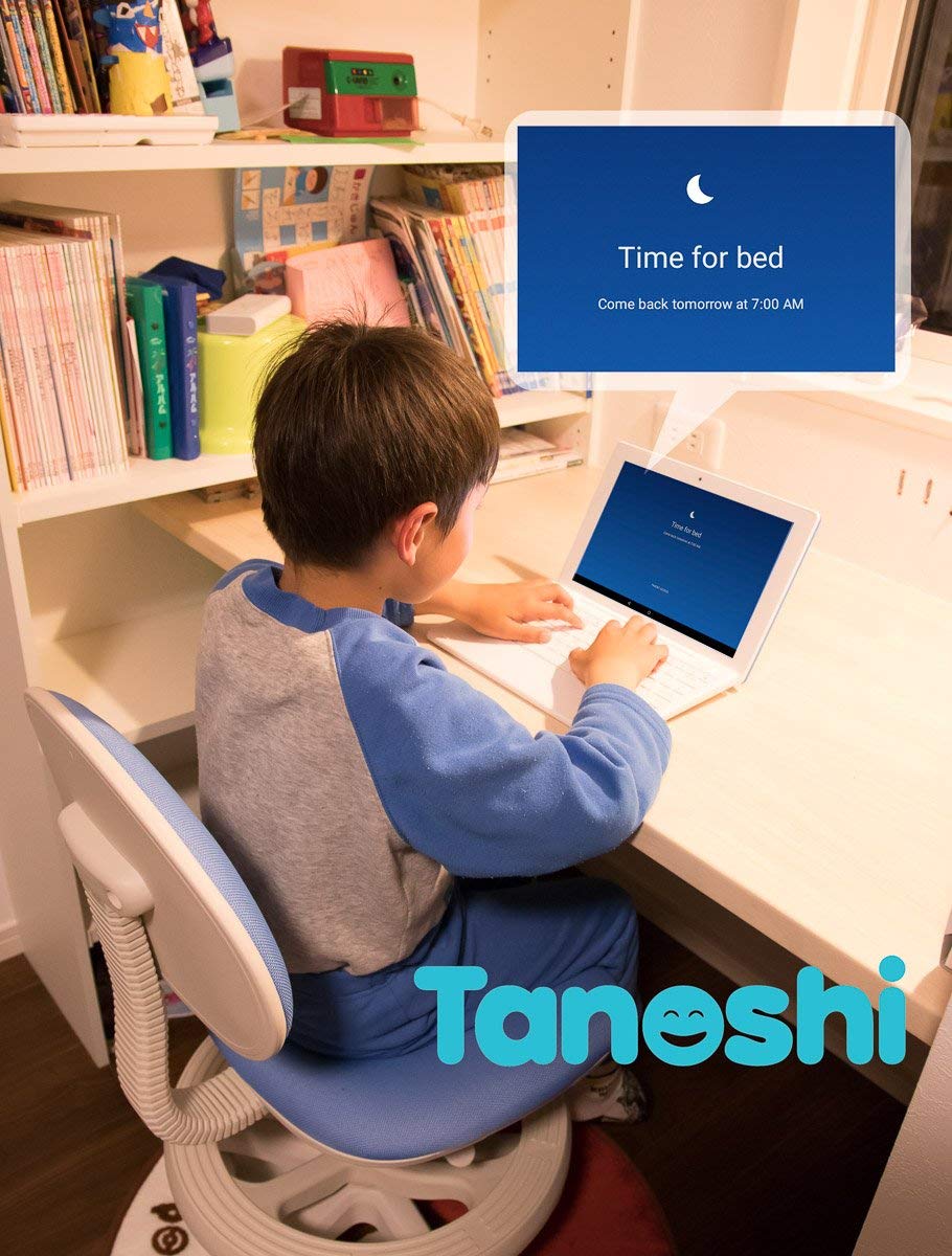Tanoshi Scholar Kids Computer a Kids Laptop for Ages 6-12, 10.1 HD  Touchscreen Display (Blue)
